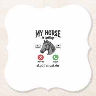 Porta-copo De Papel Camiseta de gravura vintage de cavalo engraçado_1