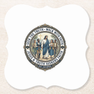 Porta-copo De Papel Camiseta de Teologia Nerd de Apologética de Jesus