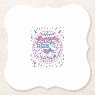 Porta-copo De Papel Camiseta Divertida da Festa do Llamacorn Unicórnio