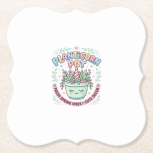 Porta-copo De Papel Camiseta Gráfica de Design Gráfico de Unicórnio Va