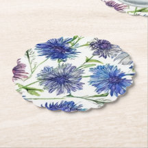 campo de flores roxas brilhantes, púrpura, azul c