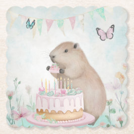 Porta-copo De Papel Capybara Cakefest Kids - Porta copos de papel