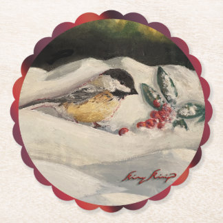 Porta-copo De Papel Carol o Chick-a-Dee com Visco