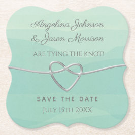 Porta-copo De Papel Casamento De casando E Prata Salvar A Data