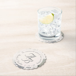 Porta-copo De Papel Casamento de Chanfro Rosa