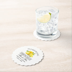 Porta-copo De Papel Casamento de Lemons Limoncello