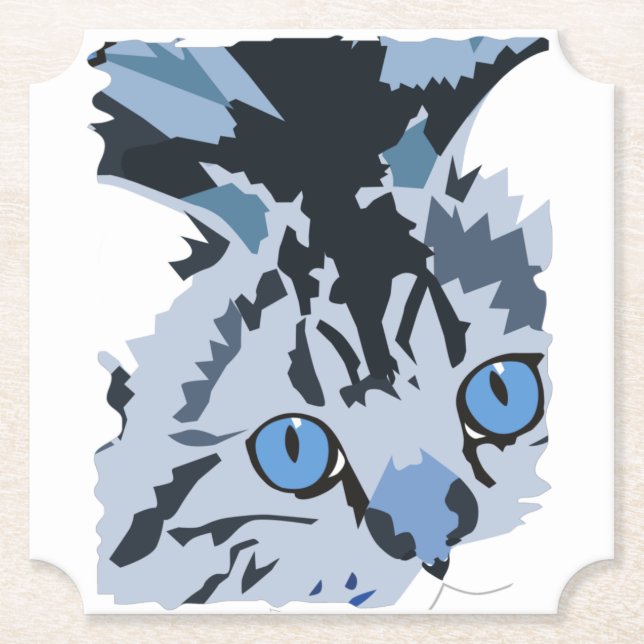 Porta-copo De Papel Cat (Frente)