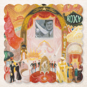 Porta-copo De Papel Catedrais da Broadway por Florine Stettheimer