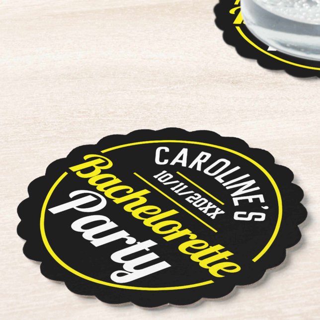 Porta-copo De Papel Celebração de uma Festa de Despedida de Solteira p (Criador carregado)