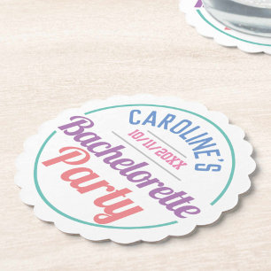 Porta-copo De Papel Celebração de uma Festa de solteira