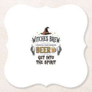 Porta-copo De Papel Cerveja de Halloween Hocus Pocus Engraçado Vintage