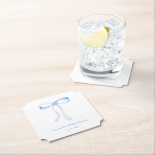 Porta-copo De Papel Chá de fraldas Azul Personalizado Cor de Água do A