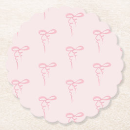 Porta-copo De Papel Chá de fraldas de menina minimalista com padrão de