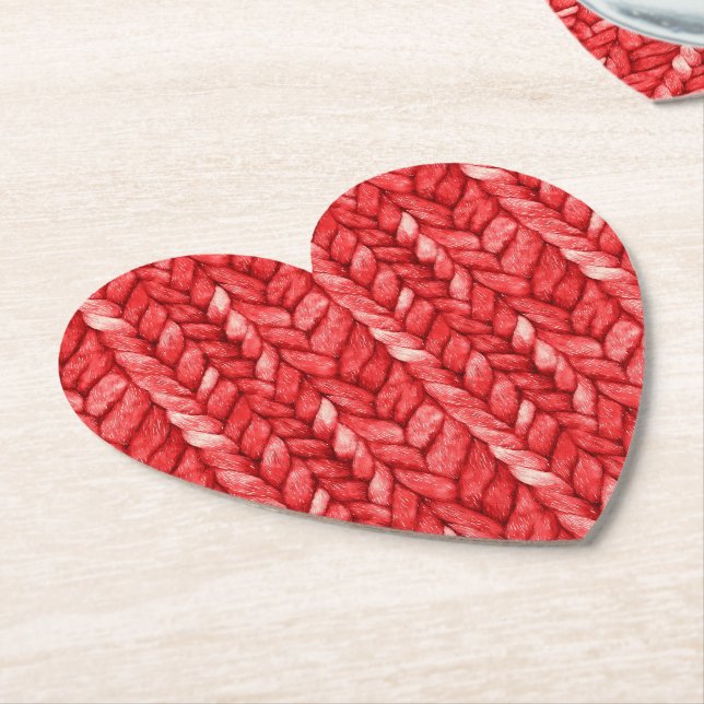 Porta-copo De Papel Chá de Noiva Suéter Vermelho (Angular)