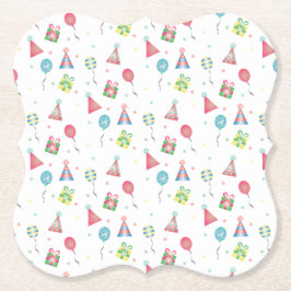 Porta-copo De Papel Chapéus de Festa de Balões Presentes Aniversário C