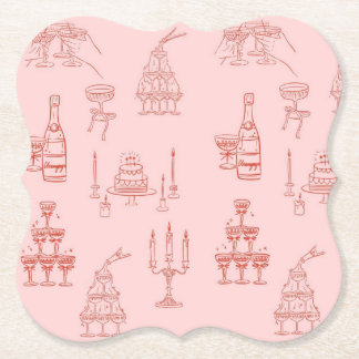 Porta-copo De Papel chic