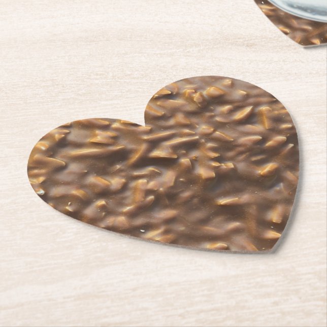 Porta-copo De Papel Chocolate Amendoado Personalizado (Angular)