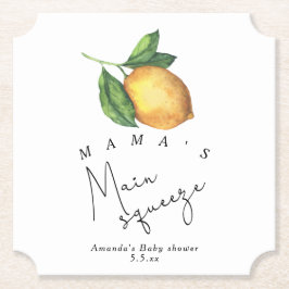 Porta-copo De Papel Chuva de bebê do Lemon, o grande amor da mamãe