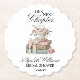 Porta-copo De Papel Chuva de Noivas: O Próximo Capítulo Floral Elegant