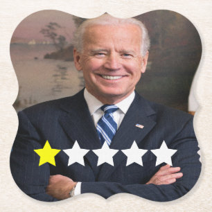 Porta-copo De Papel Classificação de Aprovação do Presidente Joe Biden