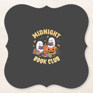 Porta-copo De Papel Clube de Leitura de Fantasmas do Halloween Desenho