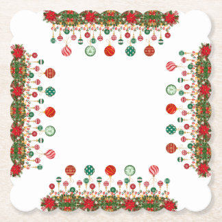 Porta-copo De Papel Coasters do Expresso Ornamental