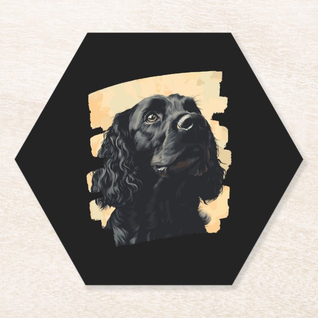 Porta-copo De Papel Cocker Spaniel (Frente)