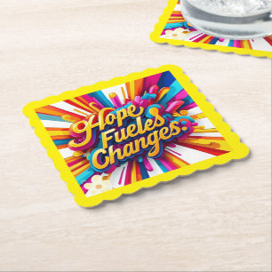 Porta-copo De Papel "Começos Brilhos"
