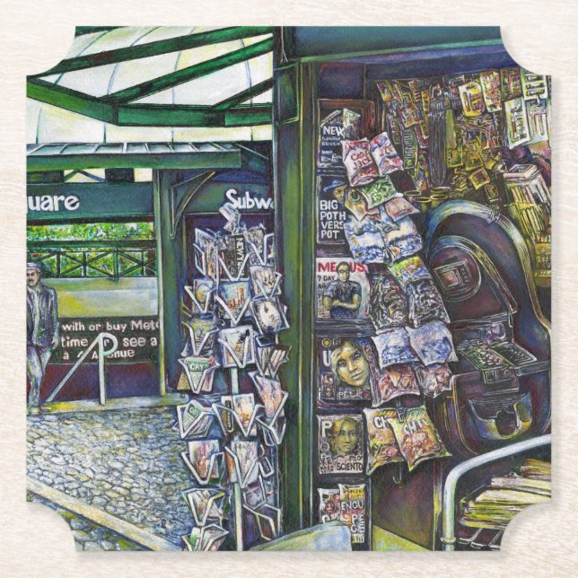 Porta-copo De Papel Como Uma Imagem É Inimaginativa? (Frente)