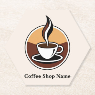 Porta-copo De Papel Compro profissional Compre de Café Simples Moderno