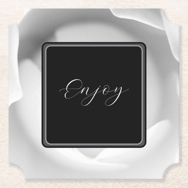 Porta-copo De Papel Conjunto de Pires de Papel (Frente)