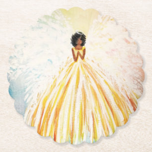 Porta-copo De Papel Conjunto de Portas copos de papel Angel Bright (6)