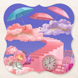 Porta-copo De Papel Conjunto de Portas copos do Colchete Surreal Dream