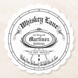 Porta-copo De Papel Conjunto de Portas copos do Logotipo Clássico do W