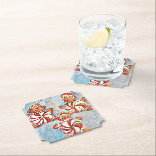 Porta-copo De Papel Cookies de Natal