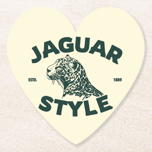 Porta-copo De Papel Copo de papel Jaguar (Frente)