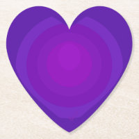 Coração roxo
