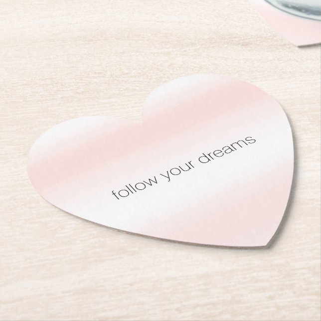 Porta-copo De Papel Corante branco rosa (Angular)