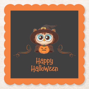 Porta-copo De Papel Coruja/Queda/Outono/Halloween/abóbora