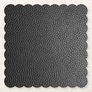 Porta-copo De Papel Couro de Cobra Preto