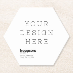 Porta-copo De Papel Crie o Seu Próprio Personalizado