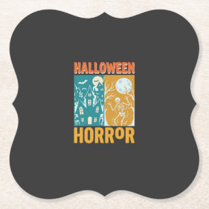 Porta-copo De Papel Decoração de Casa Assombrada de Halloween Lua Esqu
