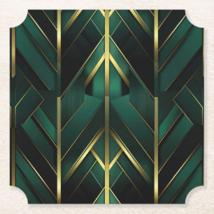 Porta-copo De Papel Decoração Verde