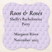 Desenho de despedida de solteira do canguru da Aus