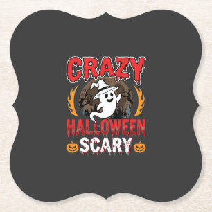 Porta-copo De Papel Desenho Louco de Halloween Fantasma Assustador e A