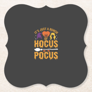 Porta-copo De Papel Desenho Vetorial de Bruxa Hocus Pocus do Halloween