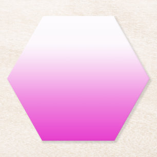 Porta-copo De Papel Design-60416 de Fundo de Gradiente Ombr Rosa
