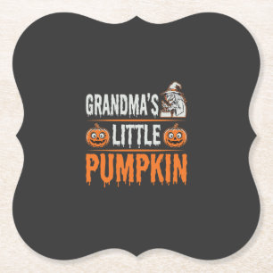Porta-copo De Papel Design de Bruxa de Halloween da Pequena Abóbora da