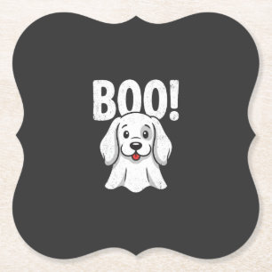 Porta-copo De Papel Design de Fantasma de Cachorro Fofo do Halloween B