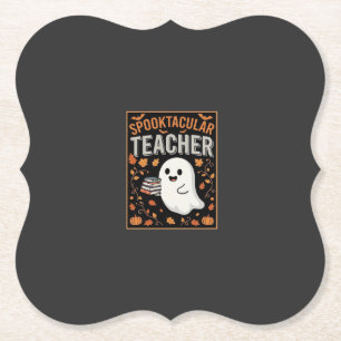 Porta-copo De Papel Design de Fantasma de Halloween para Professores E